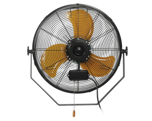 Ventilator mit Metallgehäuse und drei Flügeln