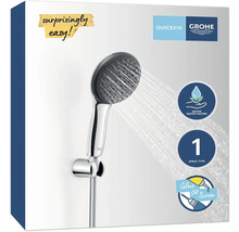 Grohe Handbrause mit Wassersparfunktion und einer Strahlart