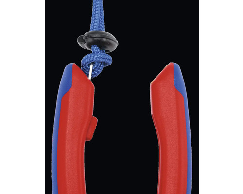 Gros plan d''une pince coupante avec dragonne