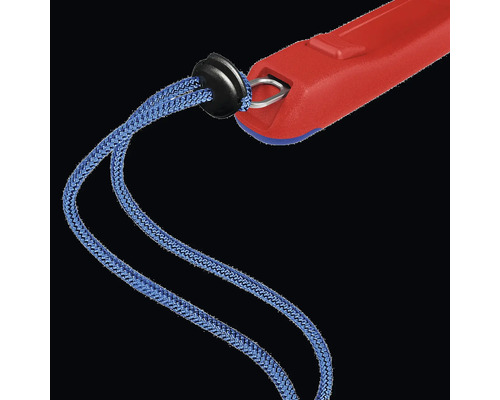 Gros plan d''un outil multifonction avec un cordon bleu