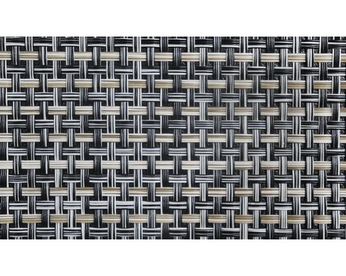 Detailansicht eines geflochtenen Tischsets