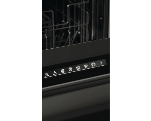 Bedienfeld eines Geschirrspülers mit verschiedenen Programmsymbolen