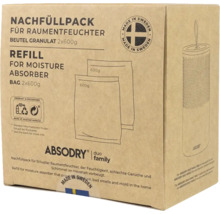 Absodry Raumentfeuchter Nachfüllpack mit Granulatbeuteln