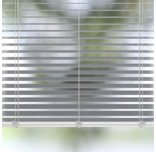 Store vénitien en alu SOLUNA DIM-OUT argent 40x130 cm, avec 20% de lamelles supplémentaires pour un meilleur obscurcissement