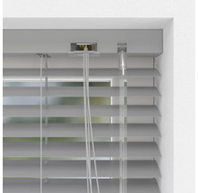 Store vénitien en alu SOLUNA DIM-OUT gris 40x130 cm, avec 20% de lamelles supplémentaires pour un meilleur obscurcissement