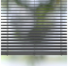 Store vénitien en alu SOLUNA DIM-OUT ardoise 40x130 cm, avec 20% de lamelles supplémentaires pour un meilleur obscurcissement