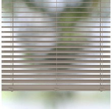 Store vénitien en alu SOLUNA DIM-OUT mocca 40x130 cm, avec 20% de lamelles supplémentaires pour un meilleur obscurcissement
