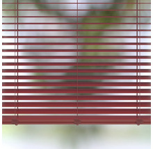 Store vénitien en alu SOLUNA DIM-OUT rouge 40x130 cm, avec 20% de lamelles supplémentaires pour un meilleur obscurcissement