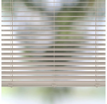 Store vénitien en alu SOLUNA DIM-OUT taupe 40x130 cm, avec 20% de lamelles supplémentaires pour un meilleur obscurcissement