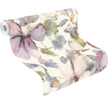 Rouleau de papier peint à motif floral