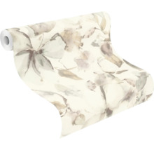 Rouleau de papier peint à motif floral