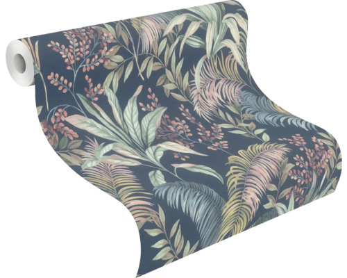 Rouleau de papier peint à motif floral