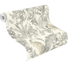 Rouleau de papier peint à motifs végétaux