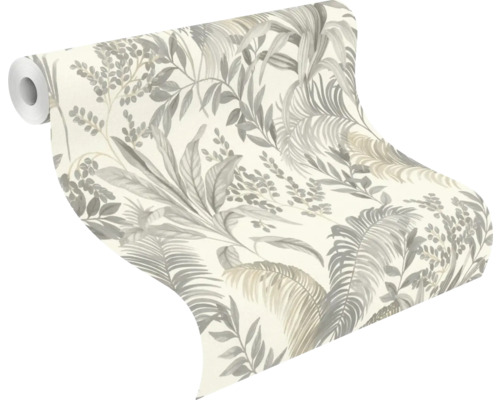 Rouleau de papier peint à motifs végétaux