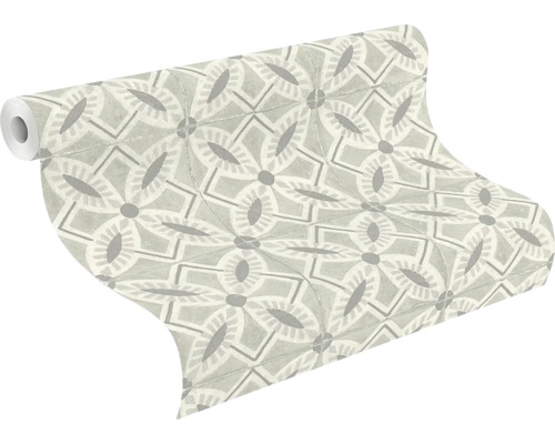 Rouleau de papier peint à motif géométrique