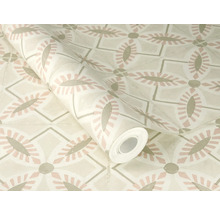 Rouleau de papier peint à motif géométrique