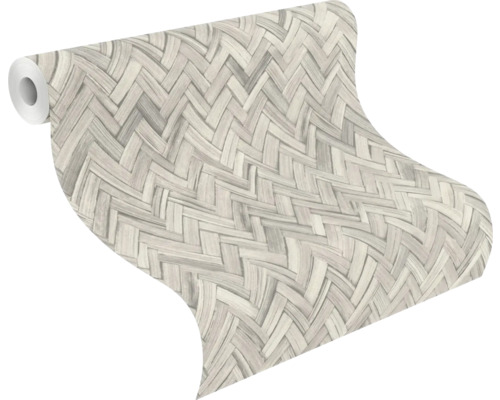 Rouleau de papier peint avec motif tressé