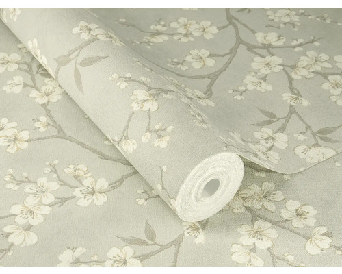 Rouleau de papier peint à motif floral