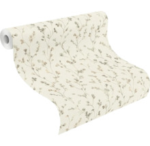 Rouleau de papier peint avec motif végétal