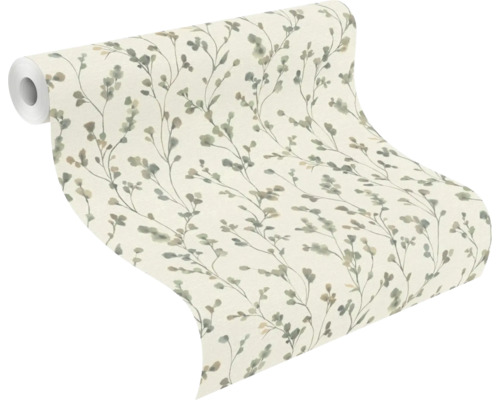 Rouleau de papier peint avec motif floral