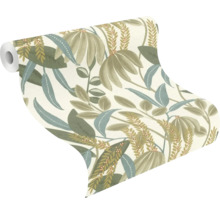 Rouleau de papier peint à motif floral