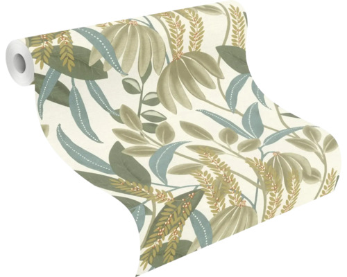 Rouleau de papier peint à motif floral