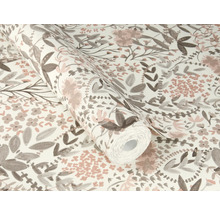 Rouleau de papier peint à motif floral