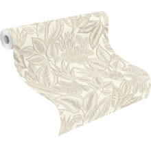 Rouleau de papier peint avec motif floral