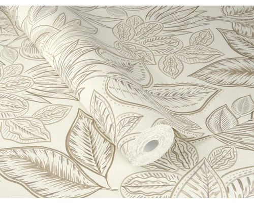 Rouleau de papier peint avec motif floral