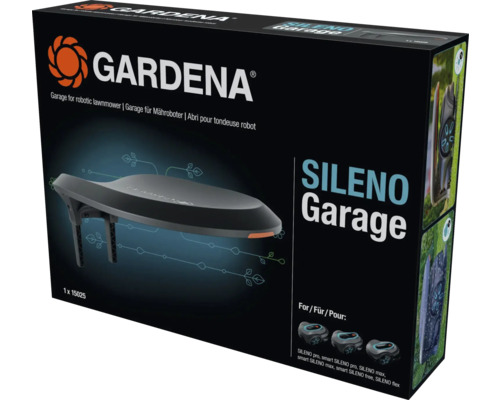 Gardena Sileno Garage pour robot tondeuse, emballage
