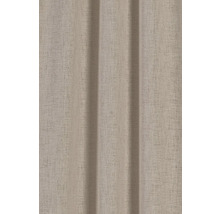 Rideau beige texturé