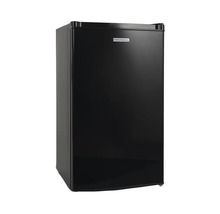 Schwarzer Kühlschrank von Kibernetik
