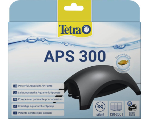 Pompe à air TetraTec APS 300 Tetra APS 300 Pompe à air puissante pour aquarium, adaptée aux aquariums de 120 à 300 litres, sécurité testée par le TÜV