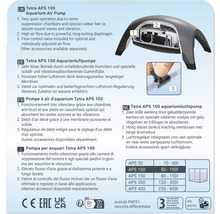 Pompe à air d''aquarium Tetra APS 100