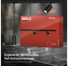 Brilo Rail Schienensystem Verpackung mit Schienenstrahlern