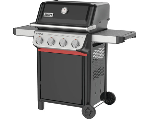 Weber Spirit Gasgrill mit vier Reglern und Seitenablagen