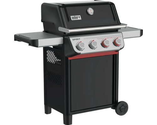 Weber Spirit Gasgrill mit vier Brennern, Temperaturanzeige und Seitentischen