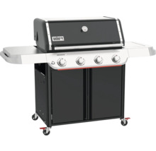 Barbecue à gaz Weber Genesis avec quatre brûleurs et meuble bas