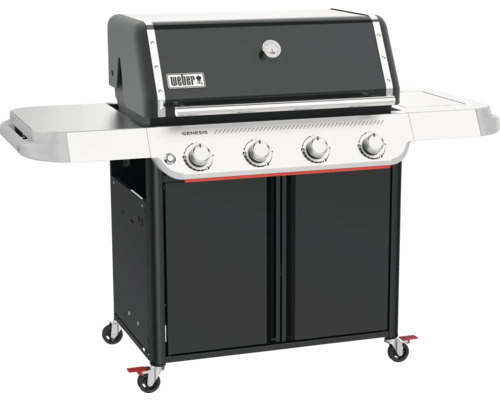Weber Genesis Gasgrill mit vier Brennern und Unterschrank