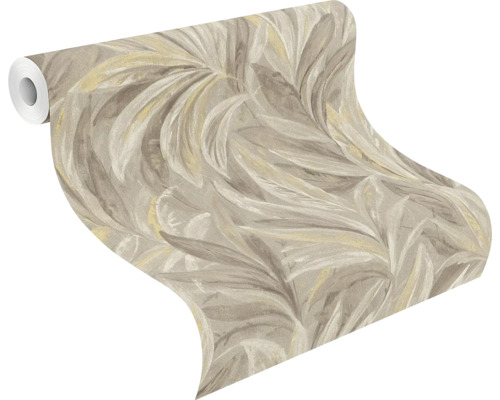 Tapetenrolle mit Pflanzenmuster