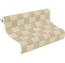 Tapetenrolle mit Flechtmuster