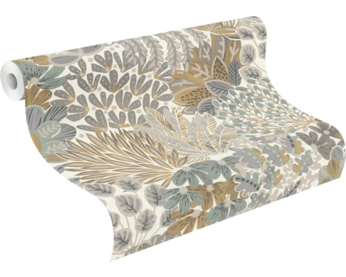 Tapetenrolle mit floralem Muster