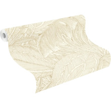 Tapetenrolle mit Blattmuster