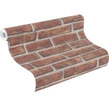 Tapetenrolle mit Backsteinmuster