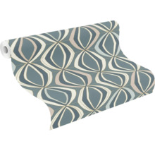 Tapetenrolle mit geometrischem Muster