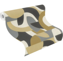 Tapetenrolle mit geometrischem Muster