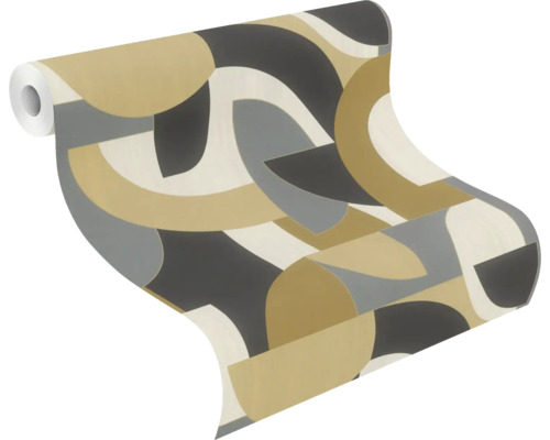 Tapetenrolle mit geometrischem Muster