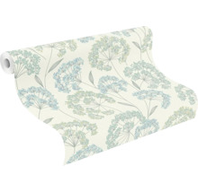 Tapetenrolle mit floralem Muster