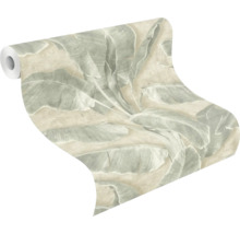 Rouleau de papier peint à motif de feuilles