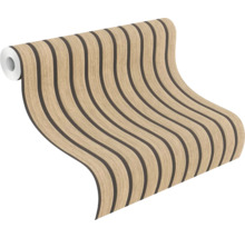 Rouleau de papier peint avec motif de lambris en bois